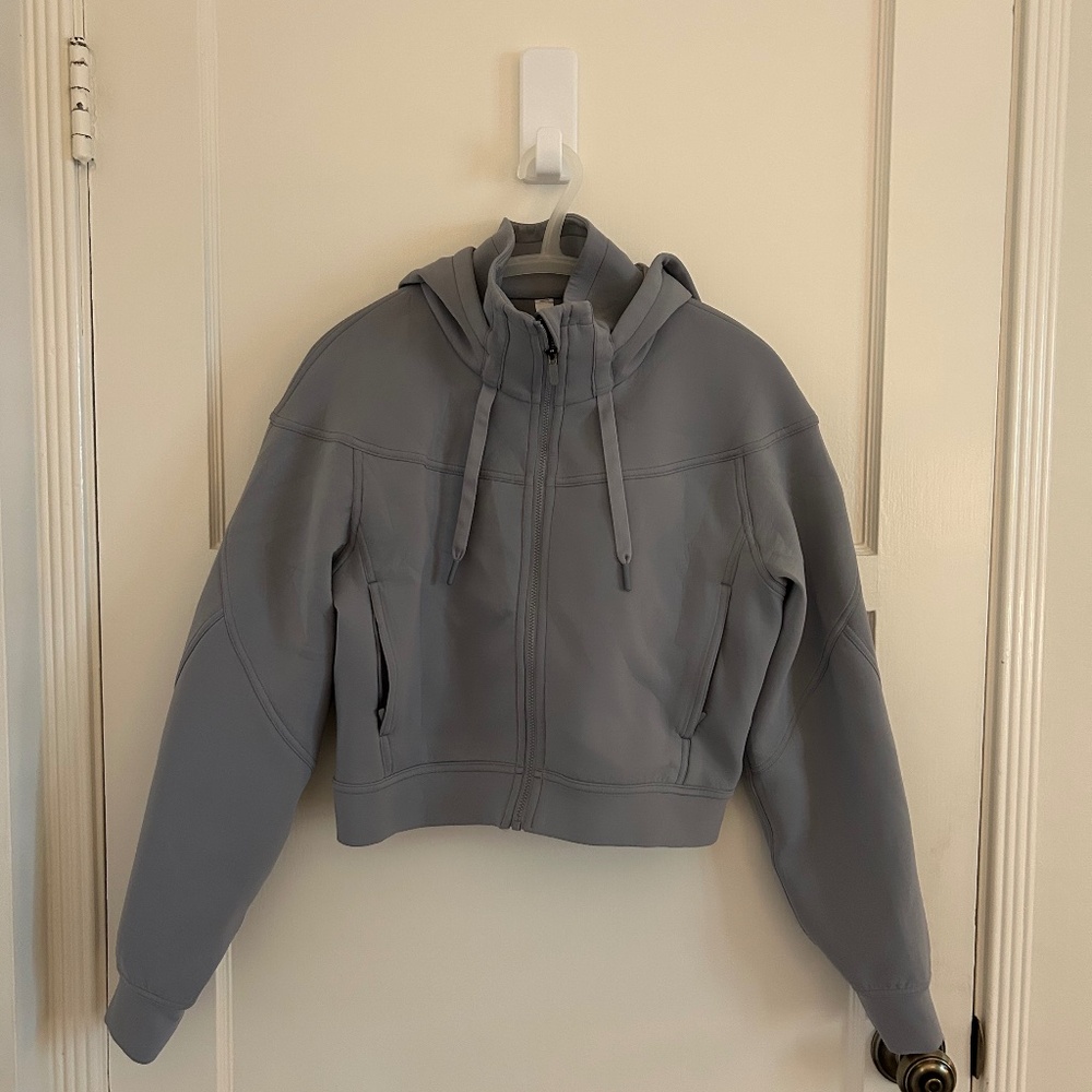 Lululemon Rogue Renegade Zip Hoodie Rhino Gray Size 4